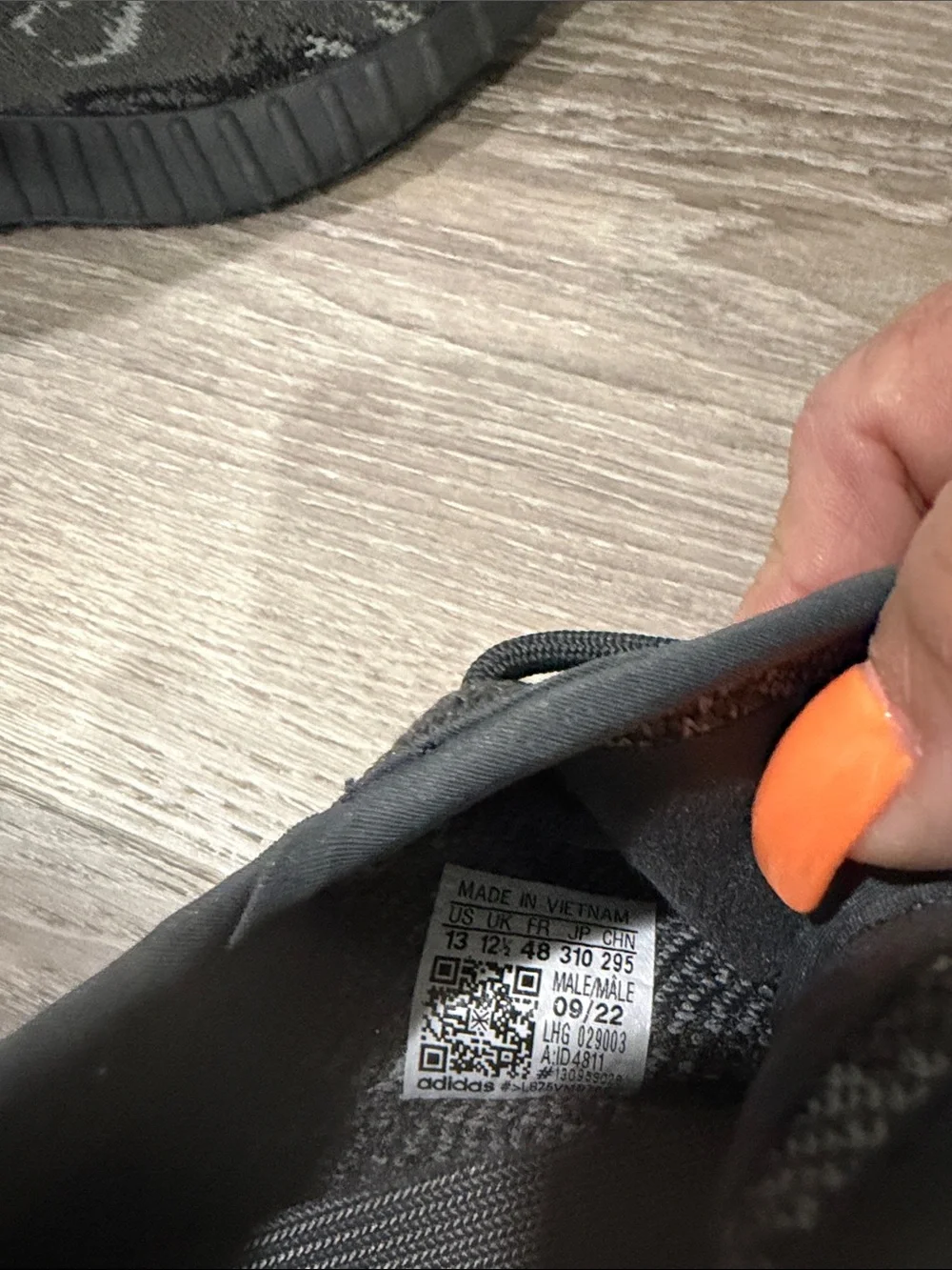 adidas Yeezy Boost 350 V2 Black Gray Primeknit Sneakers
